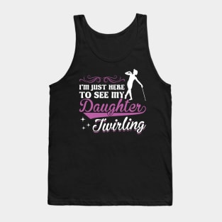 Baton Twirler Mom Dad - Baton Twirler Tank Top